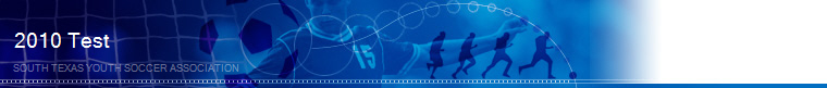 2010 Test banner
